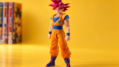 Tamashii Nations Goku God Aura cambia posa e volto, ora a 40€