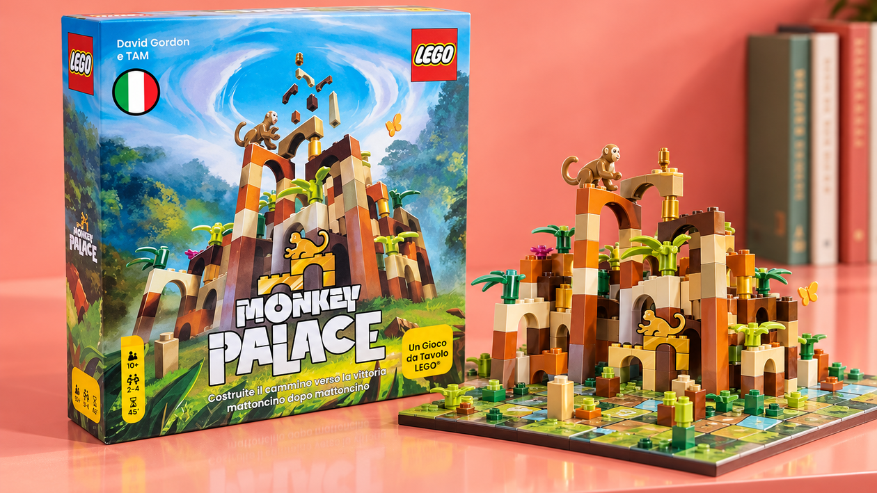 Immagine di Con LEGO Monkey Palace costruisci per vincere, ora a 29,99€