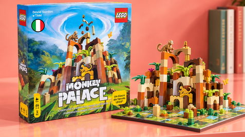 Con LEGO Monkey Palace costruisci per vincere, ora a 29,99€