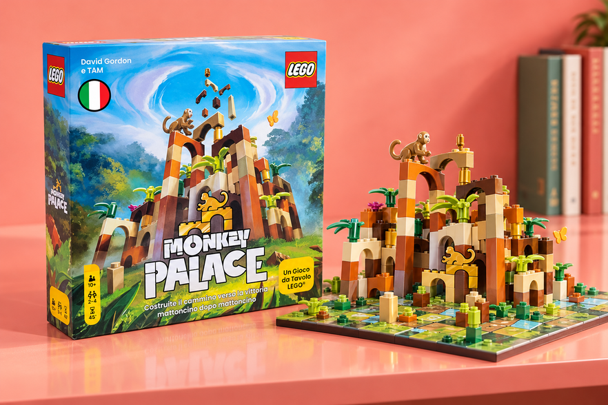 Con LEGO Monkey Palace costruisci per vincere, ora a 29,99€