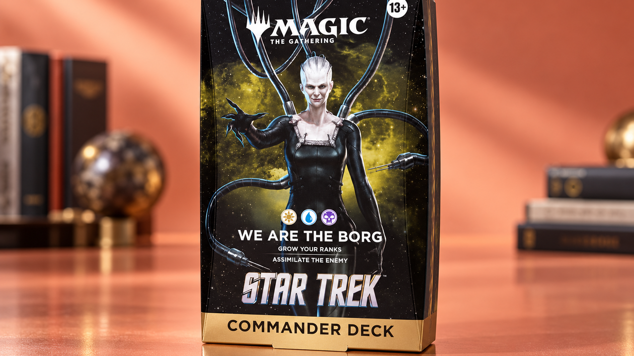 Immagine di Magic Star Trek, 100 carte foil e i Borg da comandare per 61,09€