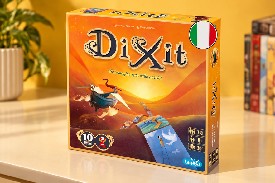 Dixit di Asmodee a 24,90€, sfida gli amici a colpi di immaginazione