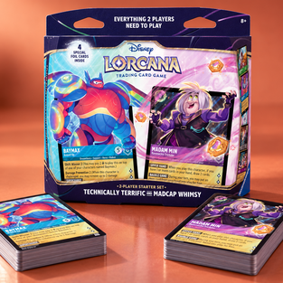 Disney Lorcana, due mazzi già pronti per sfidarsi in inglese a 38,94€
