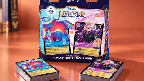 Disney Lorcana, due mazzi già pronti per sfidarsi in inglese a 38,94€