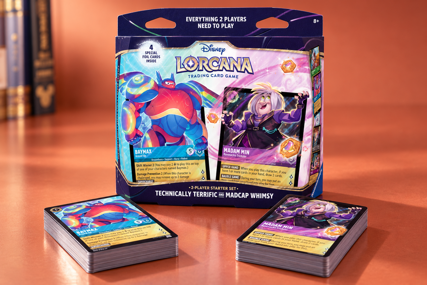 Disney Lorcana, due mazzi già pronti per sfidarsi in inglese a 38,94€