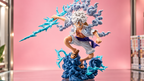 Luffy Gear 5, la statua ufficiale di One Piece da esporre a 94,94€