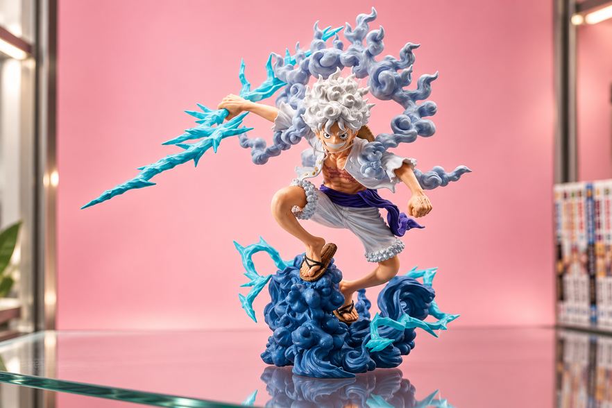 Luffy Gear 5, la statua ufficiale di One Piece da esporre a 94,94€
