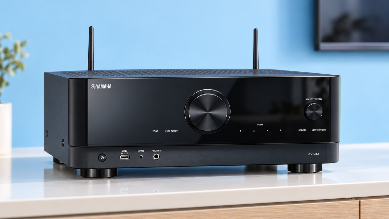 Immagine di Yamaha RX-V4A da 599€ a 499€ per dare ai film un vero audio surround
