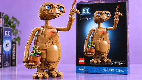 LEGO Ideas E.T. ha il cuore luminoso e costa 97,49€ su Amazon