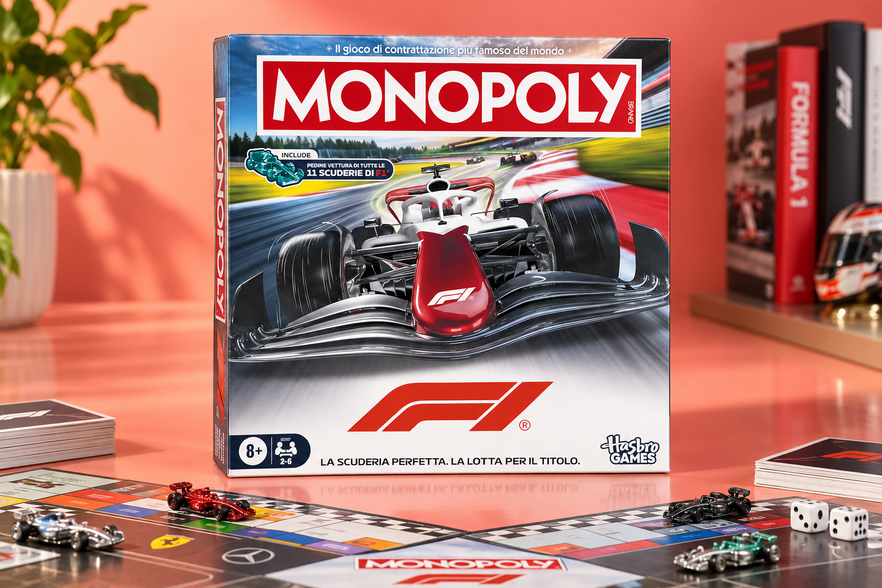 Monopoly F1, scegli la scuderia e sfida gli amici per 33,74€
