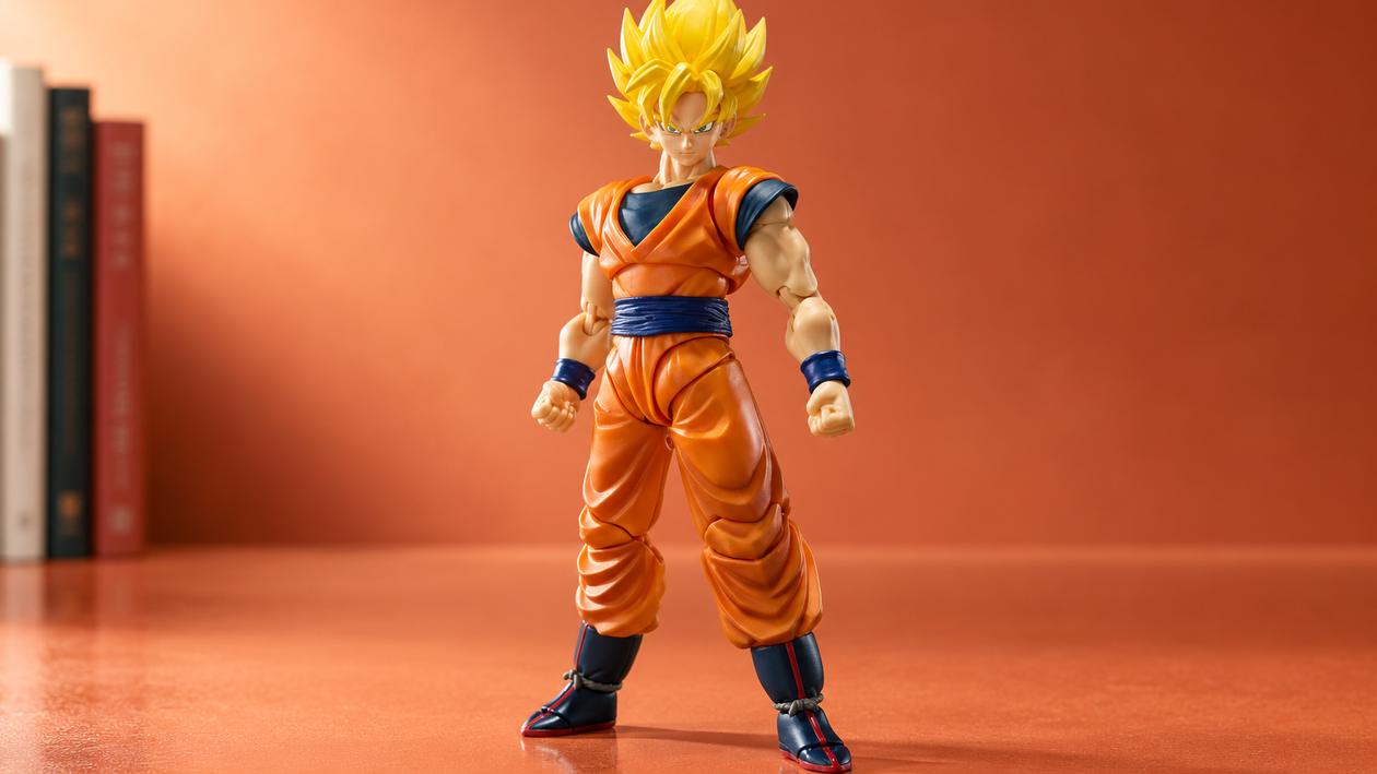 Immagine di Tamashii Nations Goku Full Power, il Super Saiyan da esporre a 44,28€