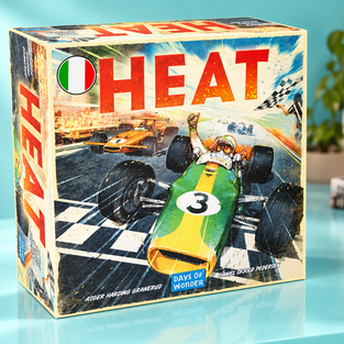 19,50€ in meno su Asmodee HEAT, un campionato di corse da giocare tra amici