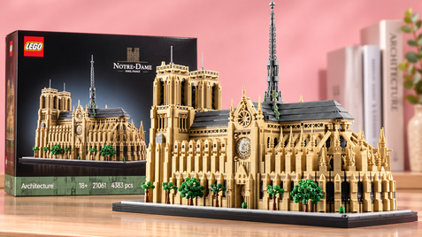LEGO Notre-Dame svela anche gli interni, a 189,99€ per la tua collezione