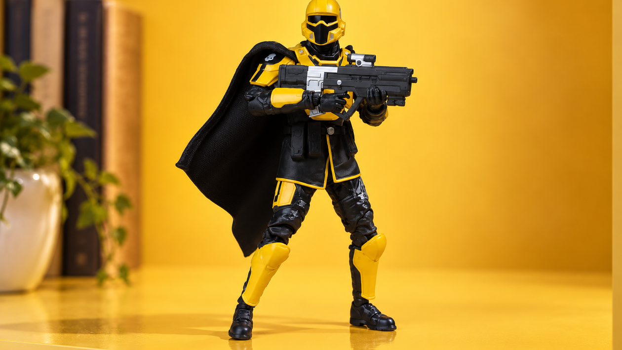 Immagine di Collezioni Helldivers II? McFarlane TR-40 Gold Eagle al minimo di 39€