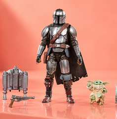 Copertina di Hasbro Black Series Mandaloriano e Grogu, la prima edizione costa 35,99€