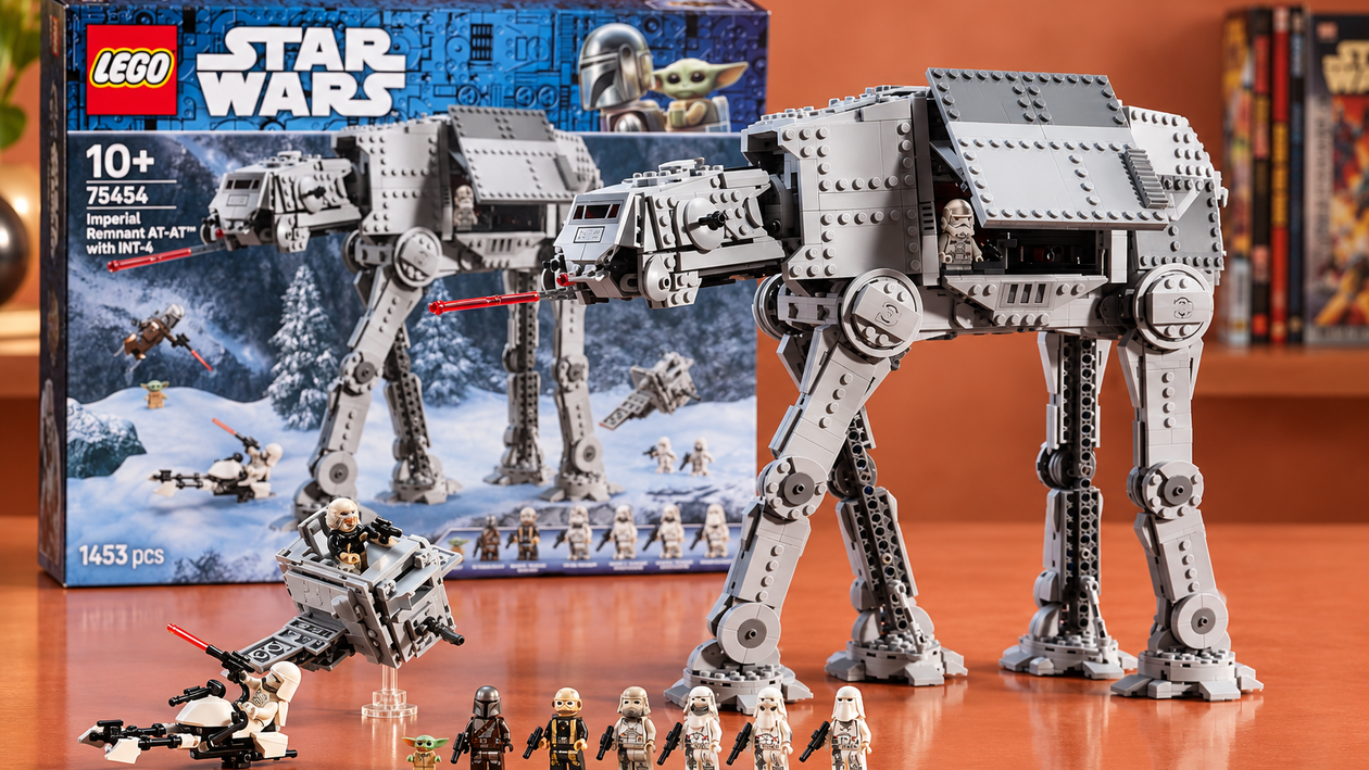Immagine di LEGO Star Wars AT-AT con Grogu a 133,37€, mai costato così poco