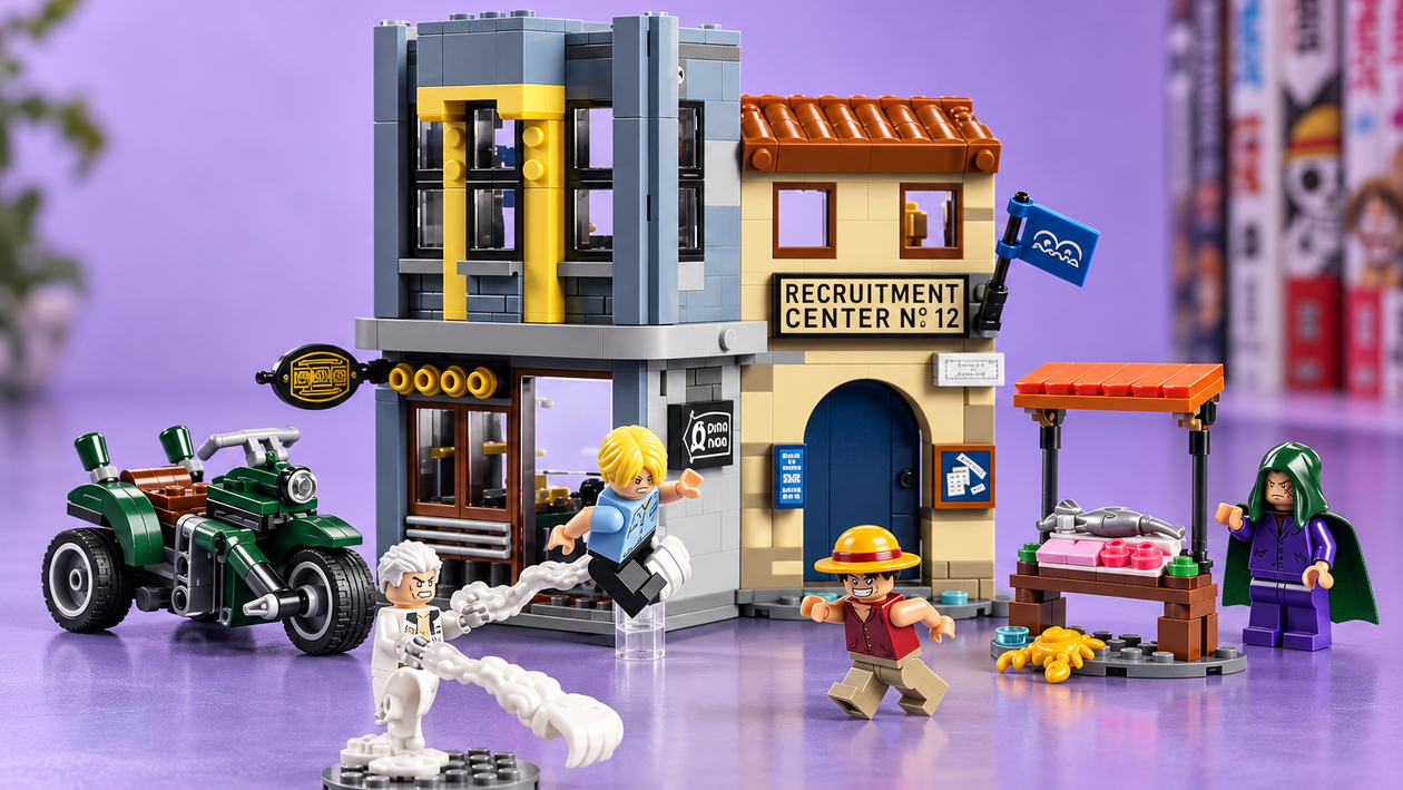 Immagine di Ricrea lo scontro con LEGO ONE PIECE Smoker a 39,90€, il minimo di sempre