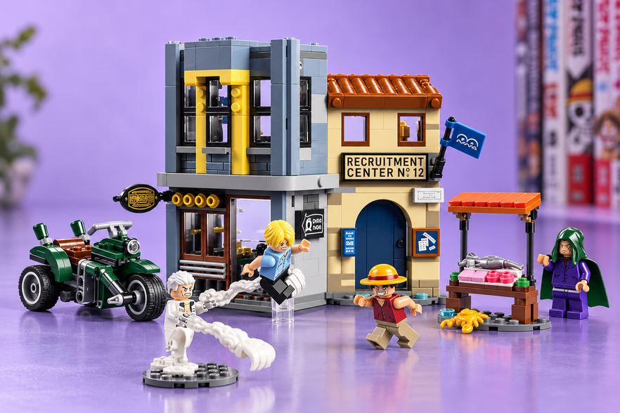 Ricrea lo scontro con LEGO ONE PIECE Smoker a 39,90€, il minimo di sempre