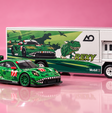 Hot Wheels Premium Rexy con transporter, due pezzi da vetrina a 103,66€