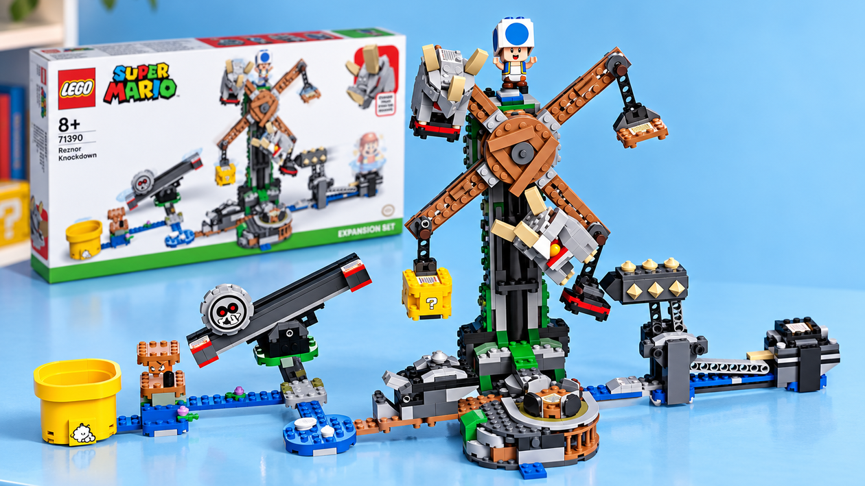 Immagine di LEGO Super Mario Reznor da 69,99€ a 52€, amplia il tuo percorso di sfide