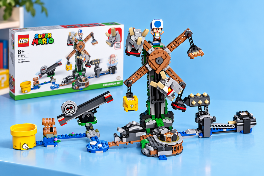 LEGO Super Mario Reznor da 69,99€ a 52€, amplia il tuo percorso di sfide