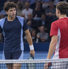 Copertina di Dove vedere Ben Shelton-Jérôme Kym oggi: orario, TV e streaming degli ottavi ATP Basilea