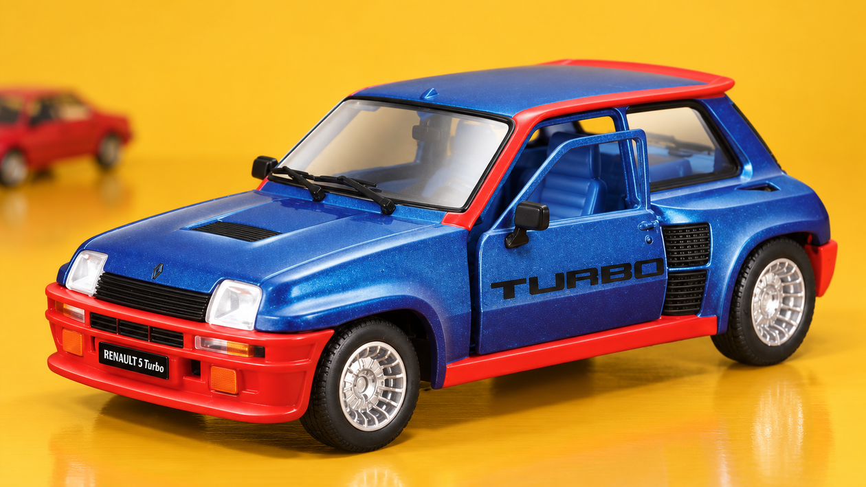 Immagine di Collezioni auto anni ’80? BBURAGO Renault 5 Turbo costa 17,50€
