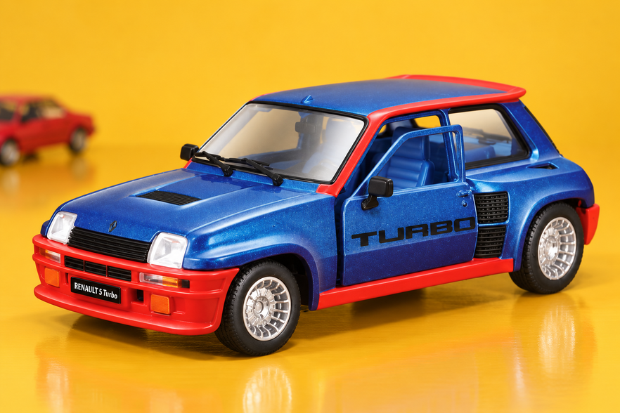 Collezioni auto anni ’80? BBURAGO Renault 5 Turbo costa 17,50€
