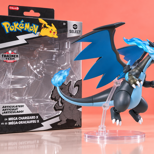 Pokémon Select Mega Charizard X a 26,87€, scegli tu la posa da esporre