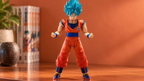 Tamashii Nations Goku Blue a 40,45€: cambia volto e ricrea gli scontri