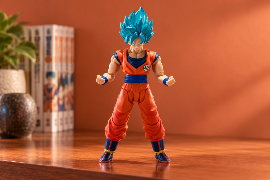 Tamashii Nations Goku Blue a 40,45€: cambia volto e ricrea gli scontri