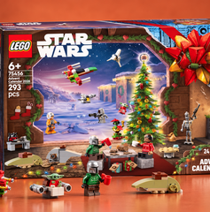 Copertina di Mando e Grogu natalizi nel LEGO Star Wars Avvento 2026 da 31,49€