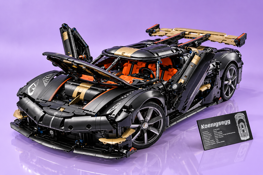 4.104 pezzi per la LEGO Technic Koenigsegg Sadair's Spear, ora a 417,20€