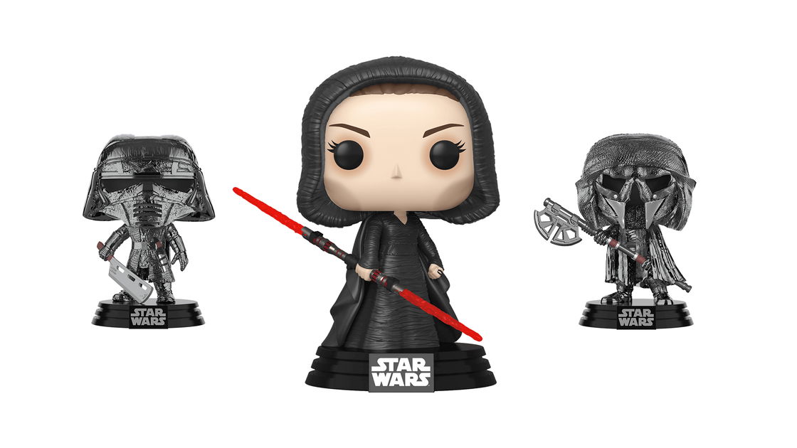 Copertina di I nuovi Funko Pop Star Wars: The Rise of Skywalker, tra cui Dark Side Rey