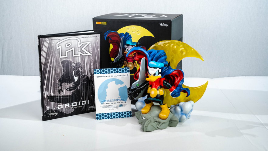 PK, una statua d'autore per il supereroe di Paperopoli