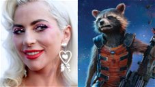 Copertina di I fan Marvel vogliono Lady Gaga come love affair di Rocket Raccoon