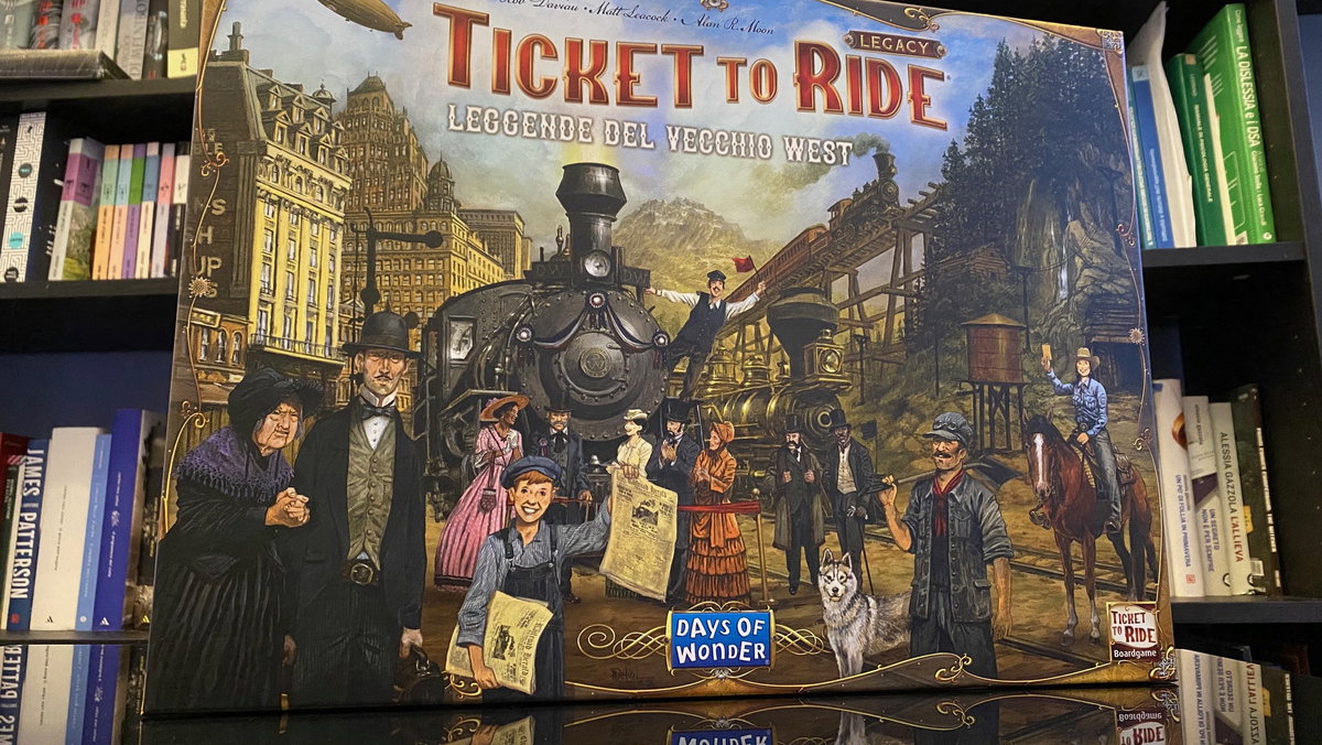 Immagine di Ticket to Ride Legacy: Leggende del Vecchio West, recensione