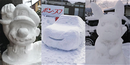 Copertina di A Tokyo i pupazzi di neve sono a forma di manga e personaggi dei cartoon