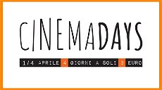 Copertina di CinemaDays 2019, il cinema a 3 euro dall'1 al 4 aprile: tutte le informazioni