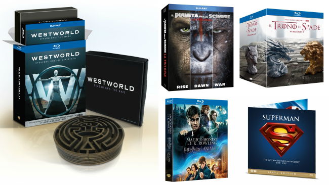 Copertina di Le idee regalo di Warner Bros. per un Natale tra cinema e serie TV