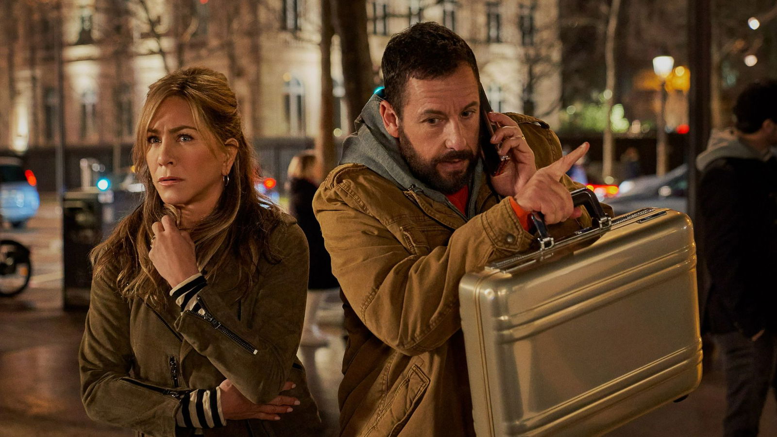 Immagine di Murder Mystery 2, Sandler e Aniston eroici nel trailer [GUARDA]