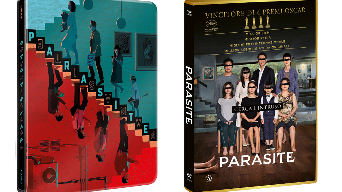 Copertina di Parasite è l'uscita Home Video di maggio da non perdere (anche in edizione limitata)