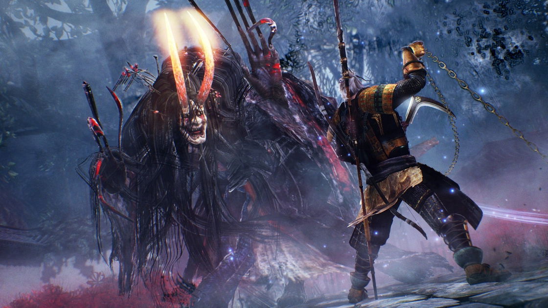 Copertina di Nioh 2, primo video gameplay per il nuovo soulslike di Team Ninja