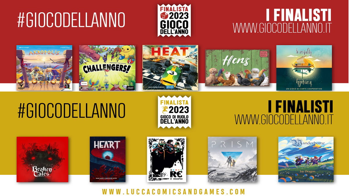 Immagine di Lucca Comics and Games 2023: i finalisti del Gioco dell’Anno sono su Cultura POP