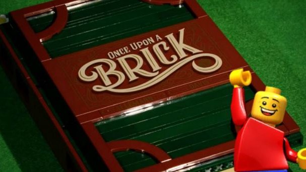 Copertina di Once Upon a Brick: ecco il libro di fiabe pop-up di LEGO