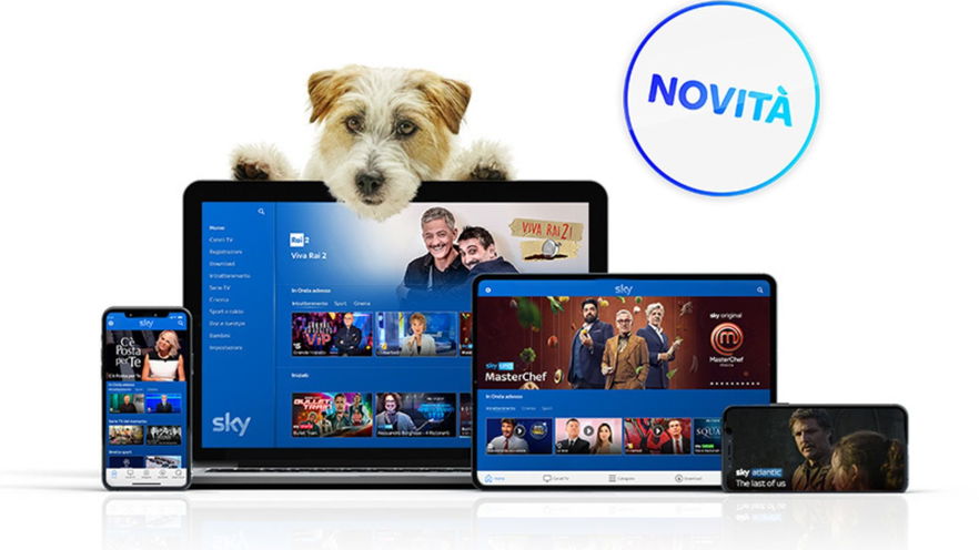 I canali Rai, Mediaset e La7 su Sky Go