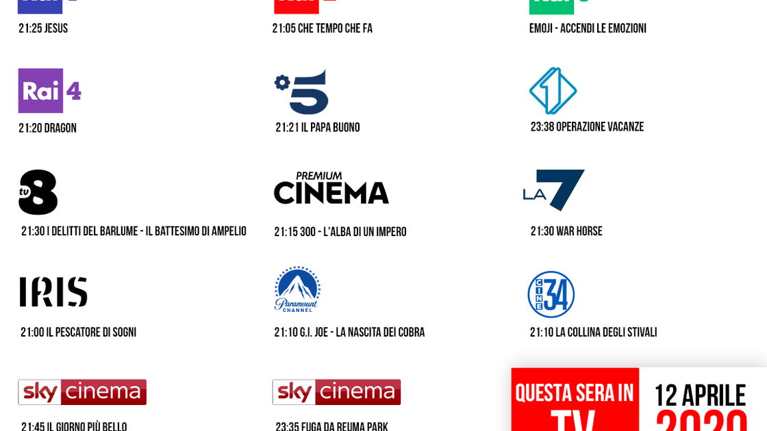 Copertina di Questa sera film in TV: i consigli di Nospoiler per il 12 aprile 2020