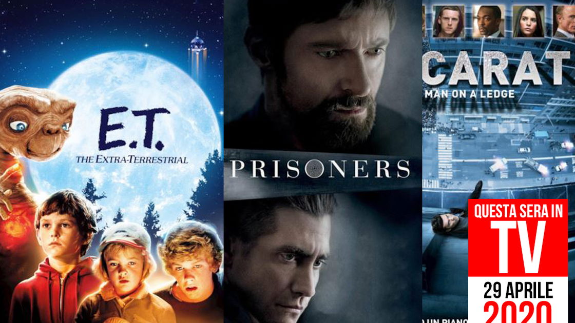Copertina di Film stasera in TV: Prisoners, E.T. e non solo il 29 aprile 2020