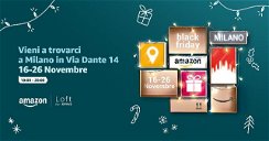 Copertina di Black Friday: Amazon apre il suo primo negozio temporaneo in Italia