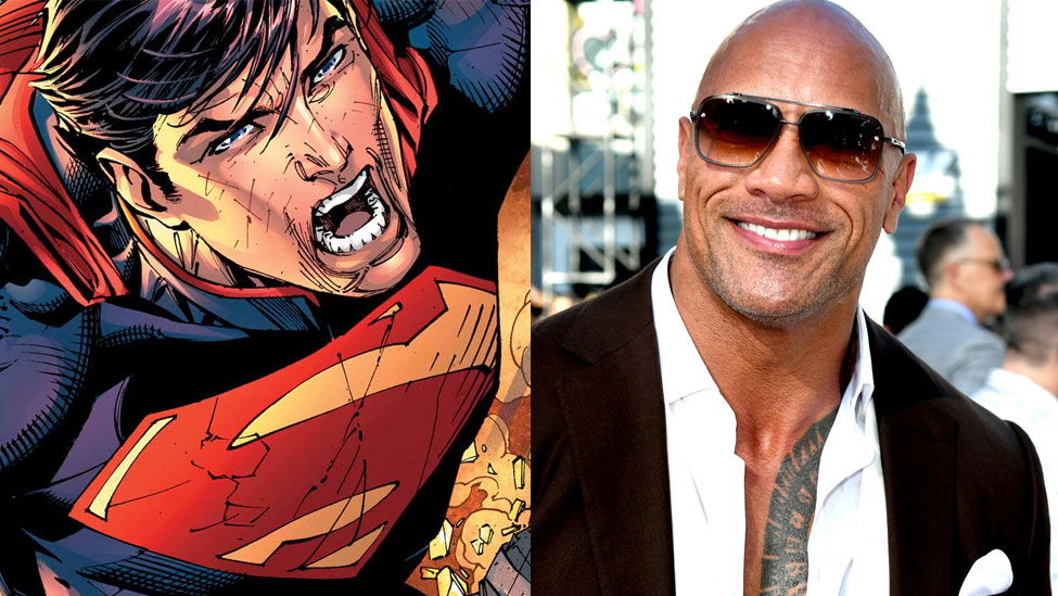 Copertina di The Rock è convinto che presto potrebbe arrivare un Superman di colore e si propone per il ruolo